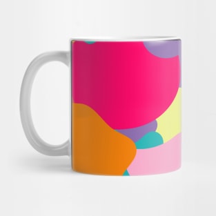 Pastel Pattern - Organic Blobs Mug